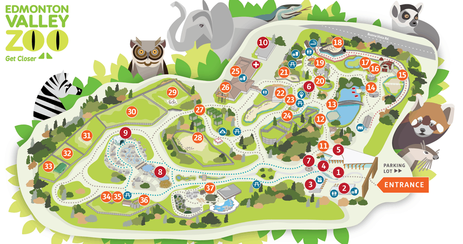VZDS- Zoo Map