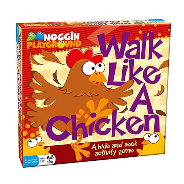 Walk Like A Chicken - hide and seek activity game