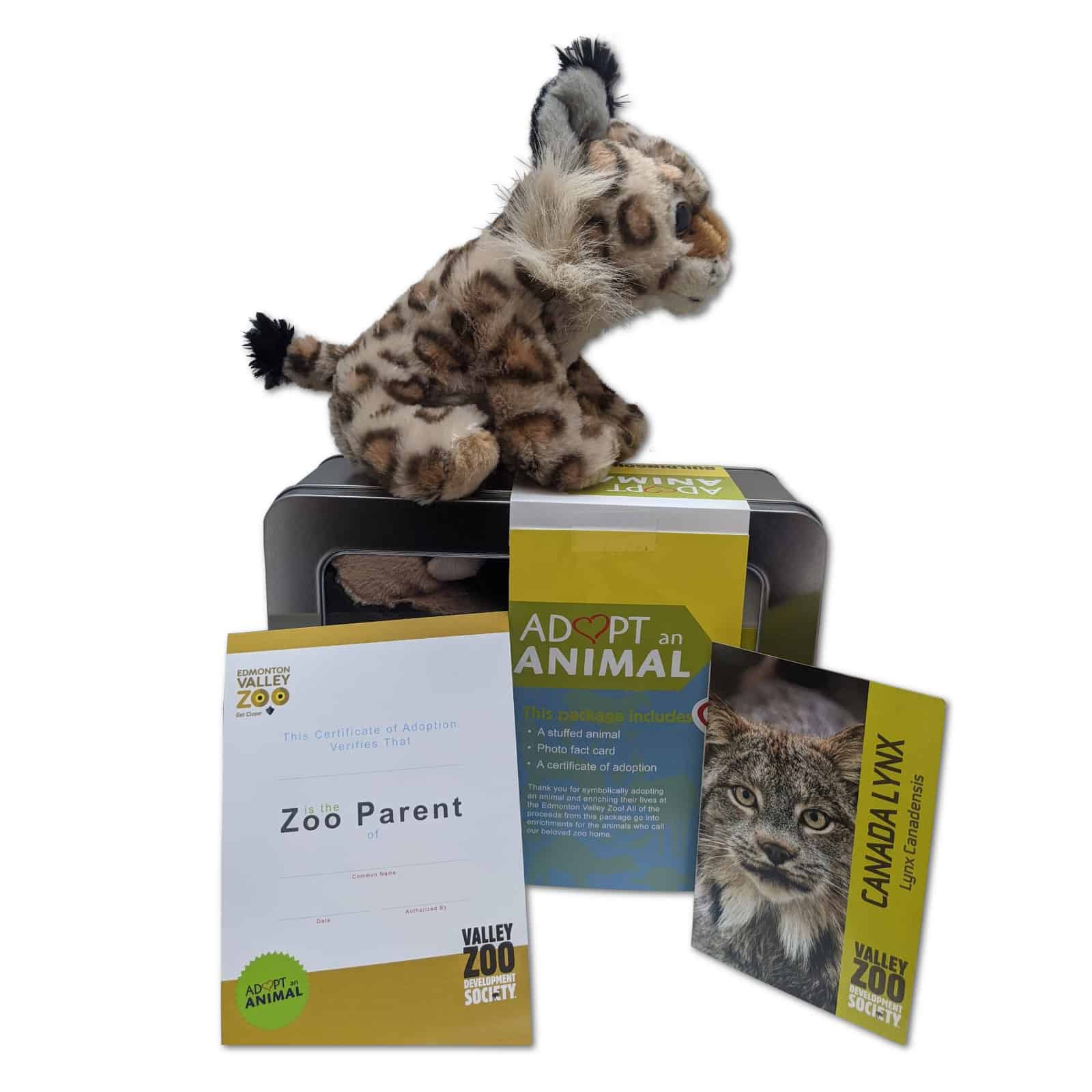 $75 Adopt an Animal Canadian Lynx - Adopt An Animal - Shop VZDS