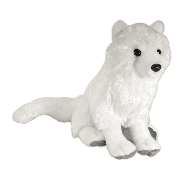 CK Arctic Fox 12" stuffed animal.