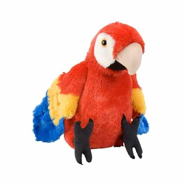 CK Scarlet Macaw 12" stuffed animal.