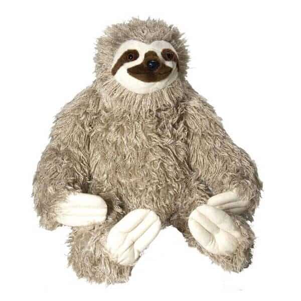 CK Jumbo Sloth plush stuffed animal.