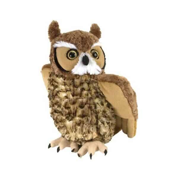 CK Great Horned Owl 12" stuffed animal.