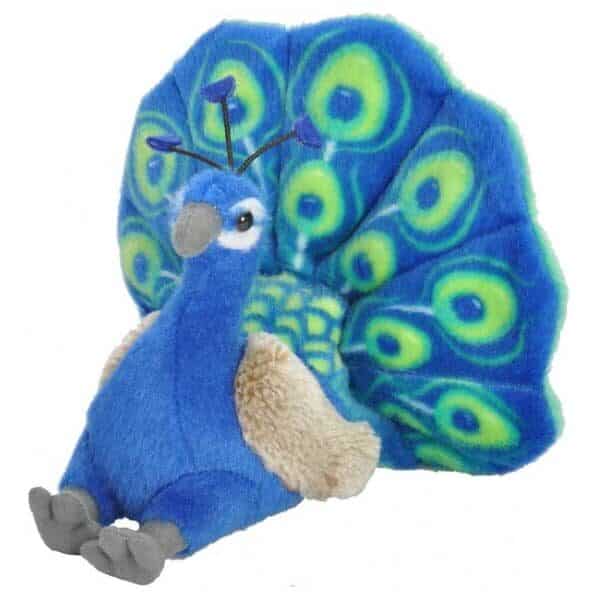 CK Mini Peacock - 8" plush stuffed animal