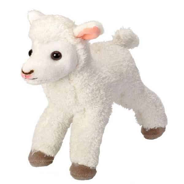 Picture of the plush CK Mini Lamb stuffed animal