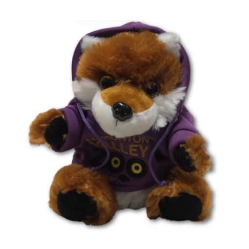 Red Fox with Purple EVZ Custom Hoodie