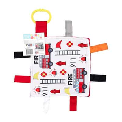 Baby Jack Fire Truck Crinkle Square