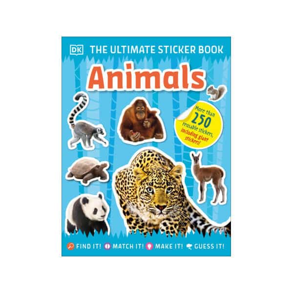 THE ULTIMATE STICKER BOOK - Animals