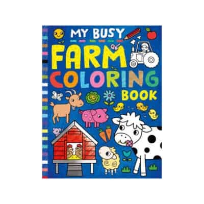 My Busy Farm Coloring Book