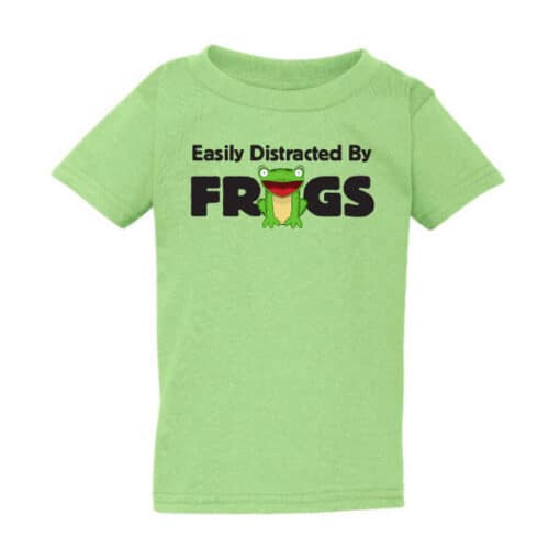 Easily Distracted By Frogs Toddler T-shirt