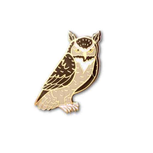 Crystal Driedger - Great Horned Owl Pin