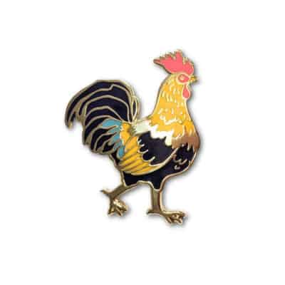 Crystal Driedger - Rooster Pin
