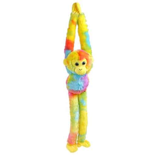 WR Rainbow Vibes Hanging Monkey