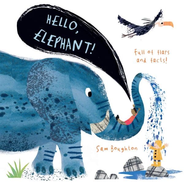 Say hello to all your favorite savanna animals in this bright and friendly nonfiction novelty title. Little ones will love meeting a whole host of friendly savanna creatures in this delightful lift-the-flap book. Sam Boughton’s vibrant animal illustrations bring facts to life with deft humor and memorable explanations. With plenty of flaps to lift and a fantastic double gatefold on the final spread, this book is sure to please young wildlife lovers! Pages: 16 Age Range: 2-5 years Author: Sam Boughton Illustrator: Sam Boughton Publisher: Templar