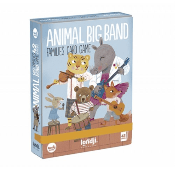 Image of the Animal Big Band Card Game from Londji