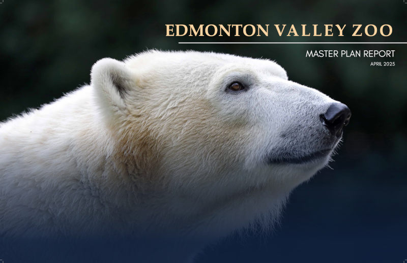 Cover of the 2025 Zoo Master Plan
