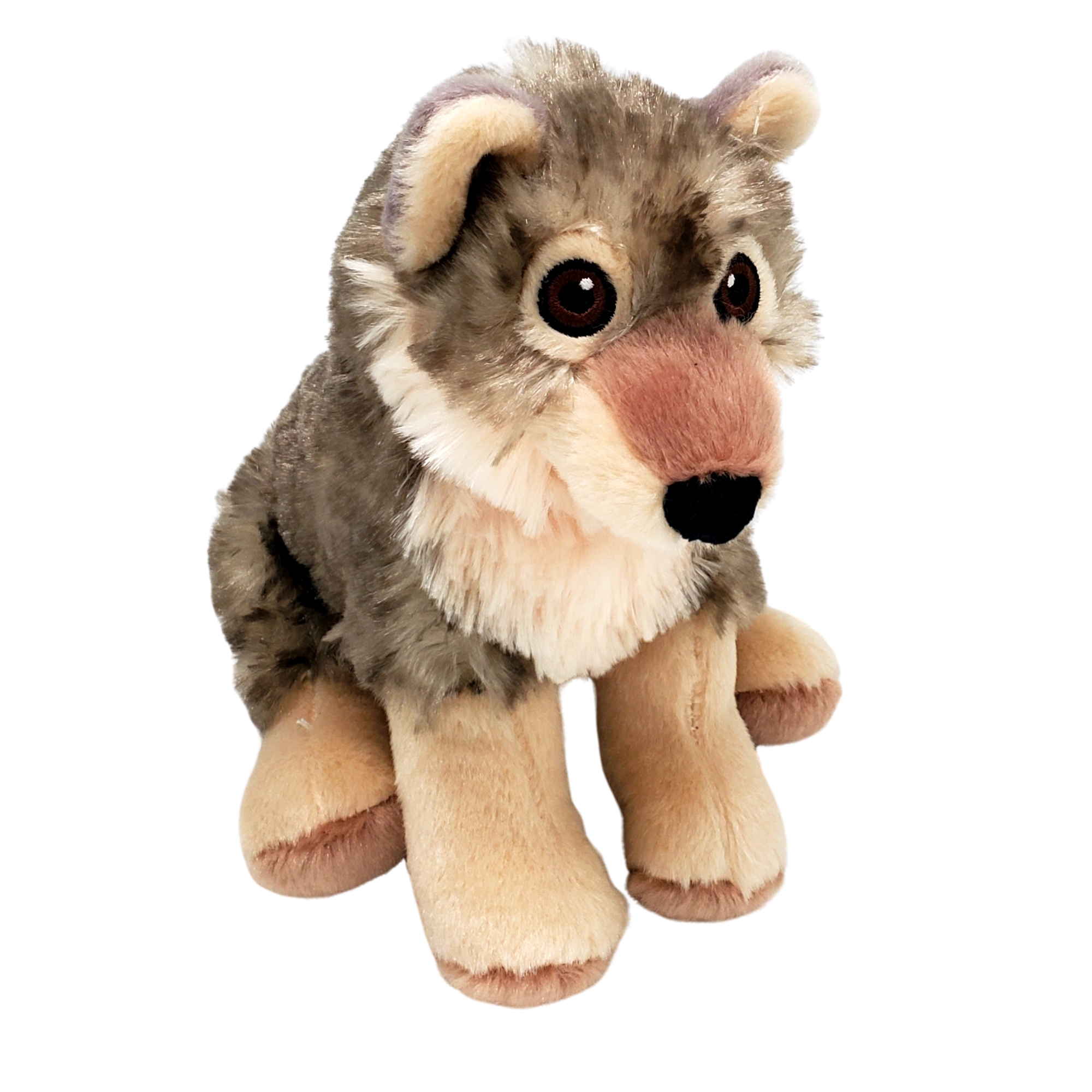 Image of wolf stuffed toy.