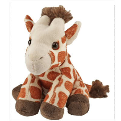 Image of plush giraffe toy.