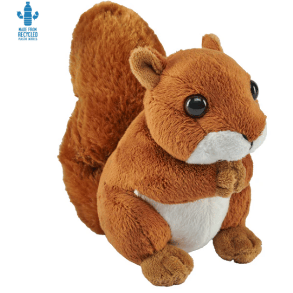 Image of brown squirrel plush toy