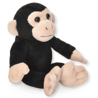 Image of stuffed chimpanzee stuffed toy.