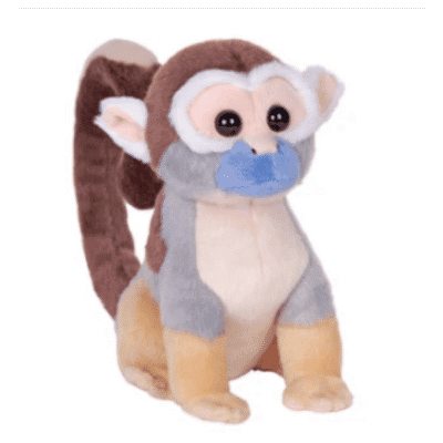 Image of stuffed plush toy squirrel monkey