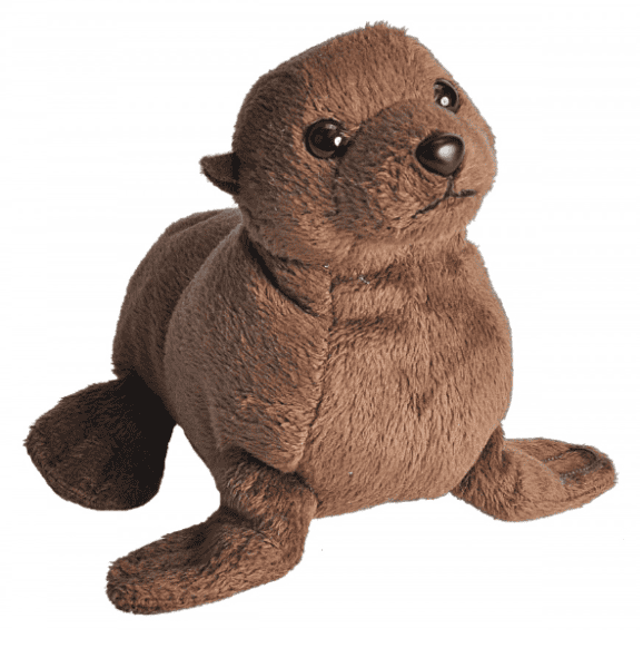 Image of brown stuffed sealion