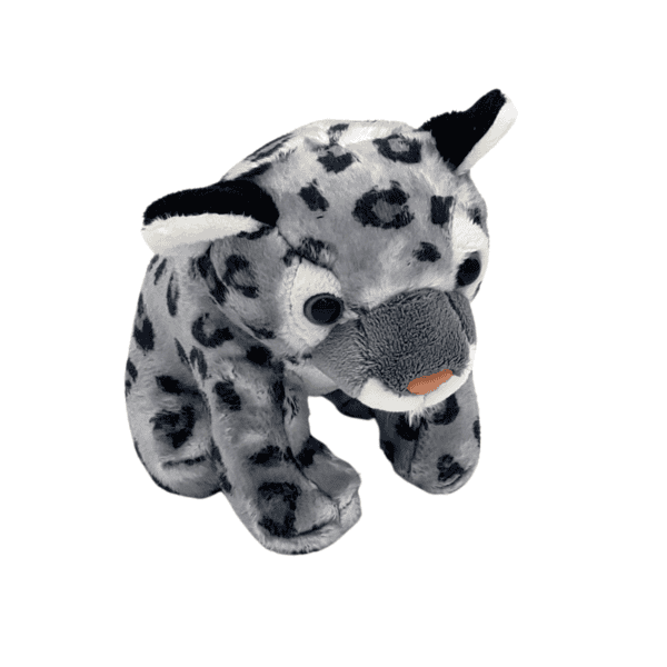 Image of snow leopard stuffed toy.